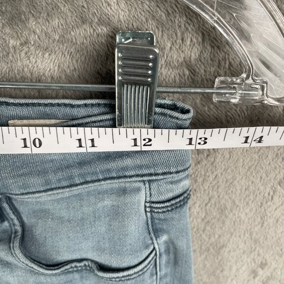 PacSun Jegging Jeans Women’s Size 24 Light Wash Skinny Fit Distressed Denim - Picture 8 of 8